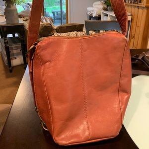 Hobo International brown leather shoulder bag